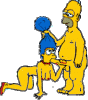 simpsons porn - marge blowjob.gif