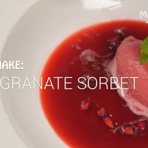 The Herbal Chef - Pomegranate Sorbet